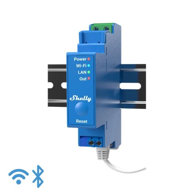 Shelly Pro 1 - IP Smart Relay DIN 1ch. LAN/WiFi/BT