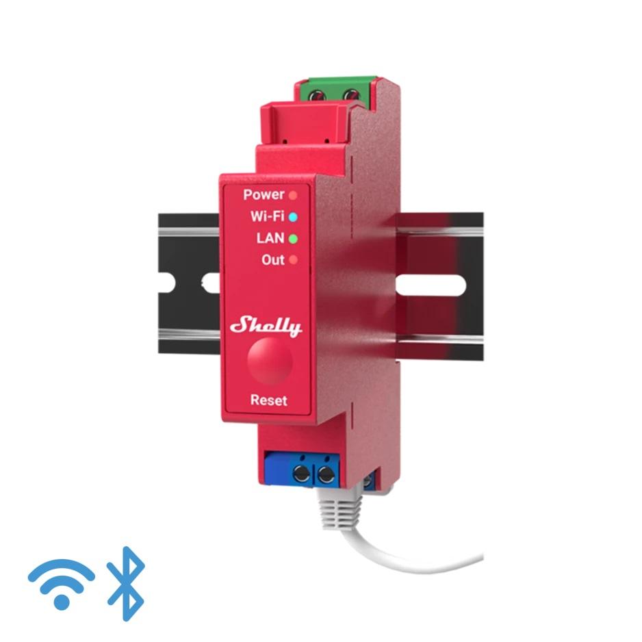 Shelly Pro 1PM - IP Smart Relay DIN 1ch. LAN/WiFi/BT PM