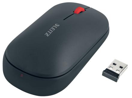 Leitz Cosy mouse Ufficio Ambidestro RF senza fili + Bluetooth 4000 DPI (Leitz Cosy Wireless Mouse Velvet Grey)