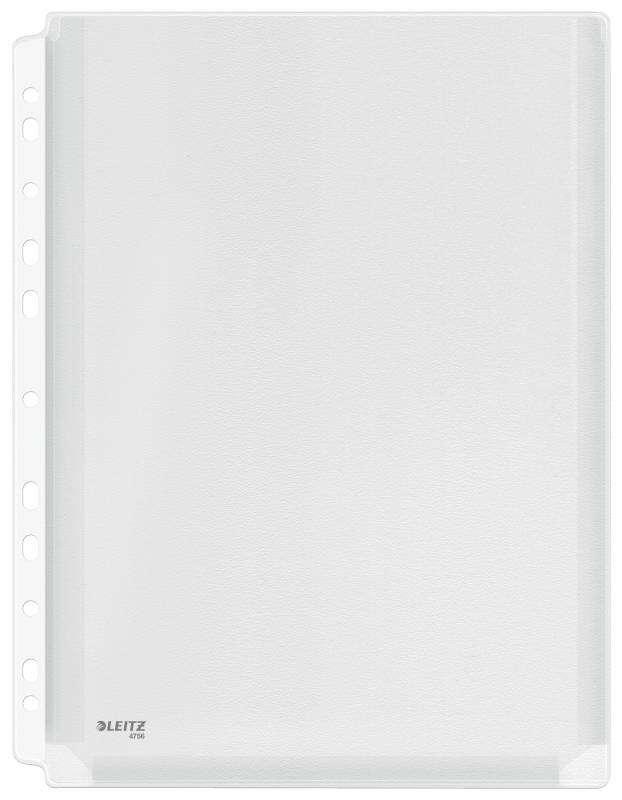 Esselte conta archi standard A4 PVC Multitatadro -11 Liso - Capacità 200 fogli - trasparente (170 micron)