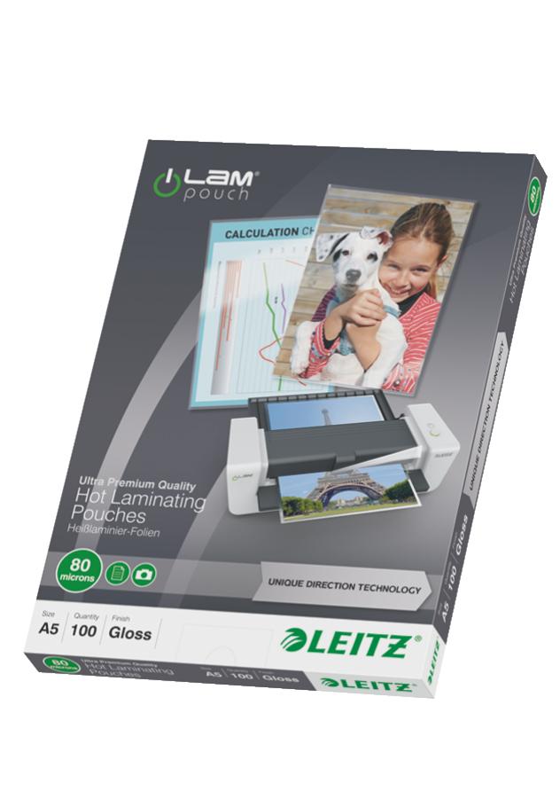 Leitz iLAM UDT pellicola per plastificatrice 100 pz