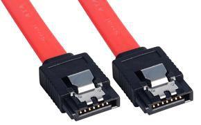 Lindy SATA Cable, 0.5m cavo SATA 0,5 m Rosso