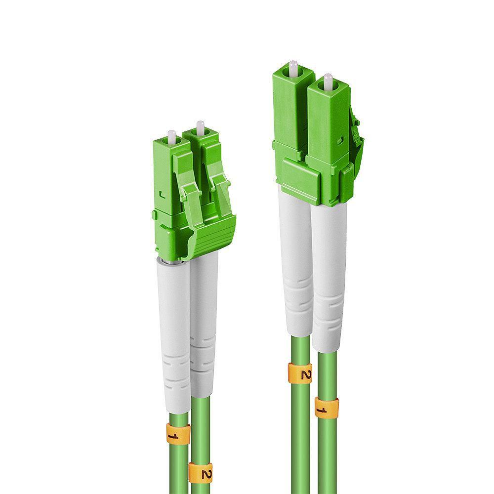 Lindy 46312 cavo InfiniBand e in fibra ottica 3 m LC Verde (3M LC - LC OM5 FIBRE OPTIC - CABLE)