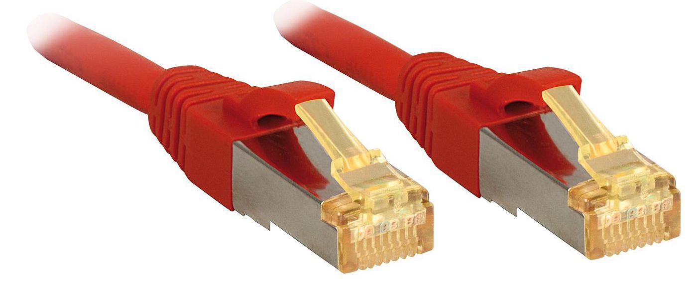 Lindy 47300 cavo di rete Rosso 20 m Cat7 S/FTP [S-STP] (Networking Cable Red 20 M - Cat7 S/Ftp [S-Stp] - Warranty: 120M)