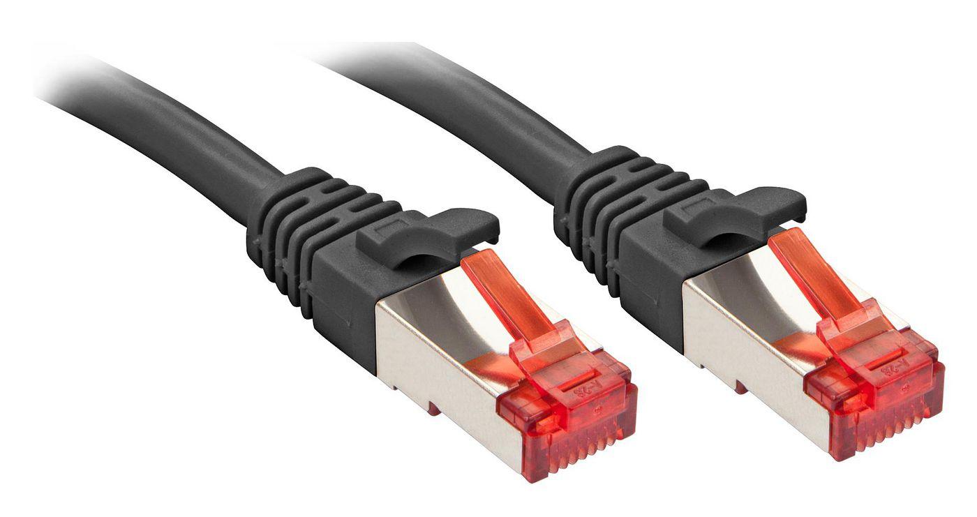 Lindy Rj45/Rj45 Cat6 1m cavo di rete Nero S/FTP (S-STP)