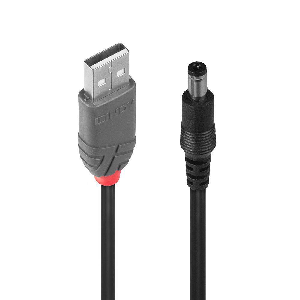 Lindy 70268 cavo USB 1,5 m USB 2.0 USB A dC Nero