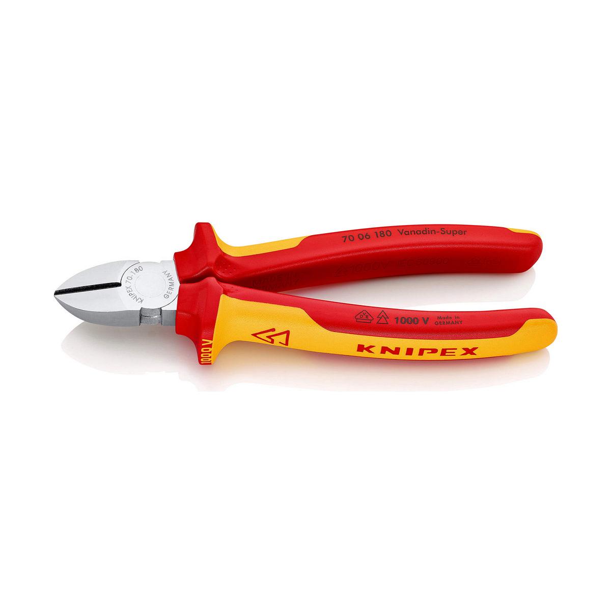 Tronchese laterale KNIPEX 180 mm, VDE