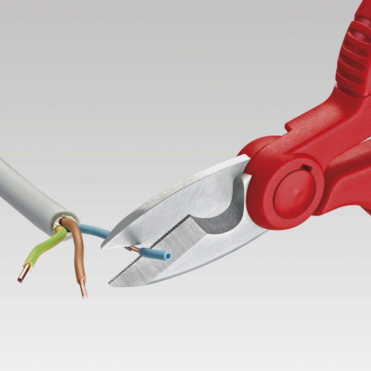 Forbici da elettricista KNIPEX, pacchetto self-service