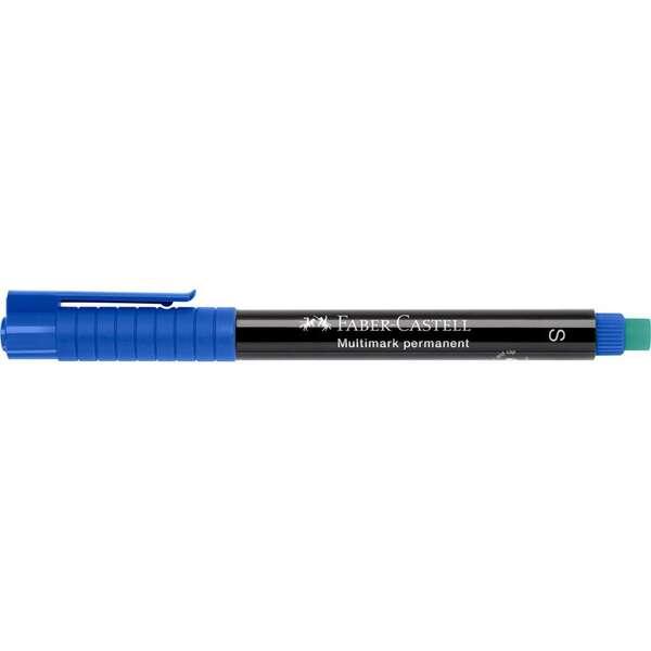 Faber -castell multimark marker permanente - larghezza della corsa da 0,4 mm - gomma integrata - resistente alla luce e all'acq