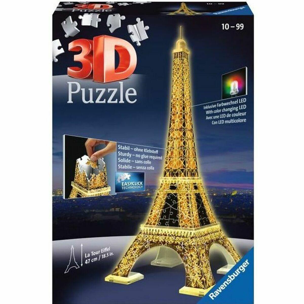 Ravensburger Eiffelturm bei Nacht Puzzle 3D 216 pz