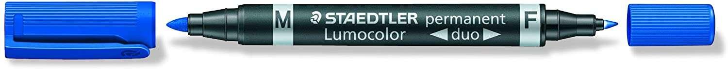 Stadtleler Lumocolor 348 Sessicatore a doppia punta permanente - asciugatura rapida - colore blu