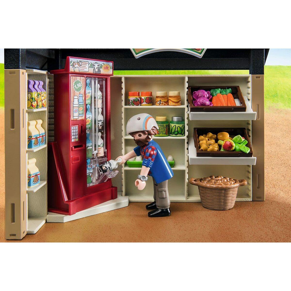 Playset Playmobil 71250 24-Hour Farm Store 83 Pezzi