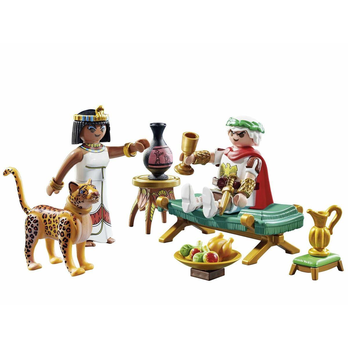 Playset Playmobil 71270 - Asterix: CÃƒÂ©sar and Cleopatra 28 Pezzi