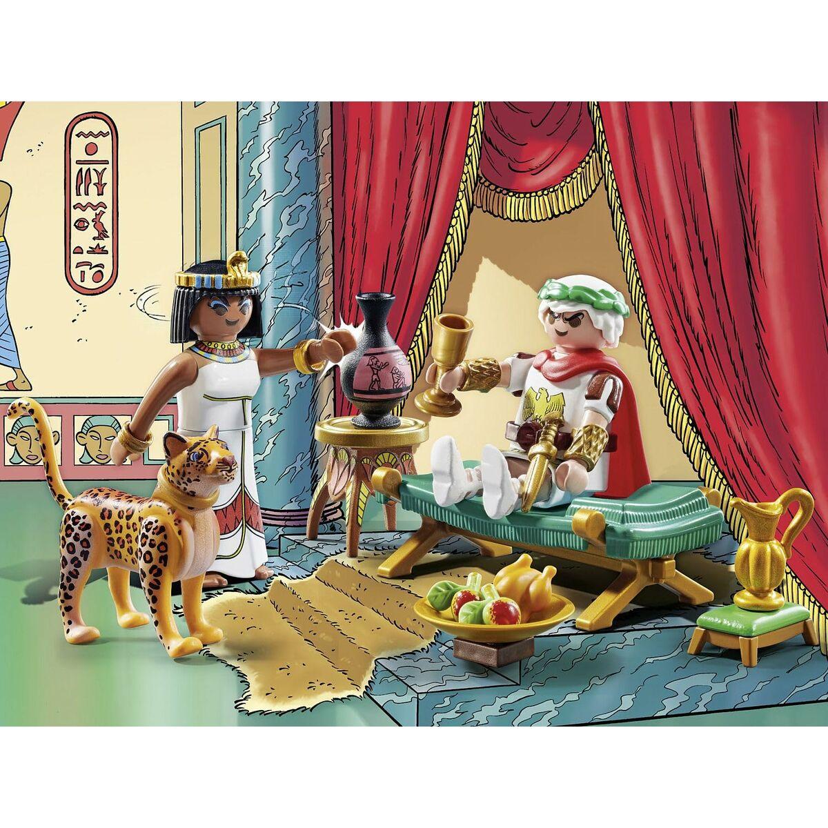 Playset Playmobil 71270 - Asterix: CÃƒÂ©sar and Cleopatra 28 Pezzi