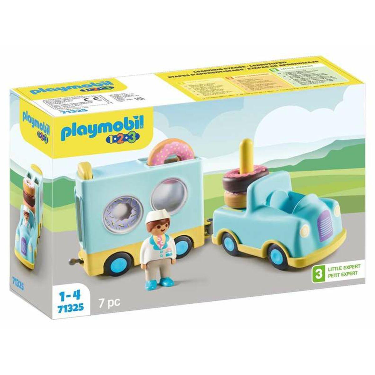 Playset Playmobil Camion Ciambella 7 Pezzi