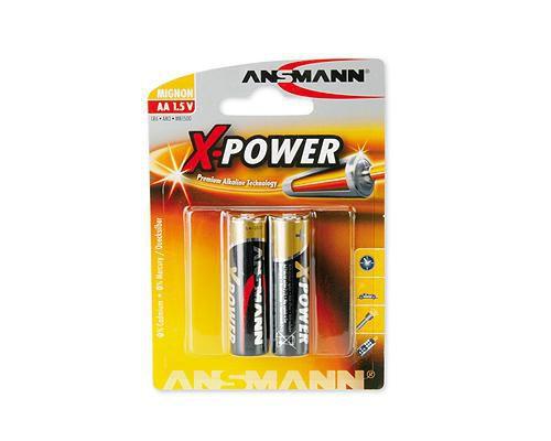 Batteria AA ANSMANN X-Power 2x Mignon Alcaline Premium