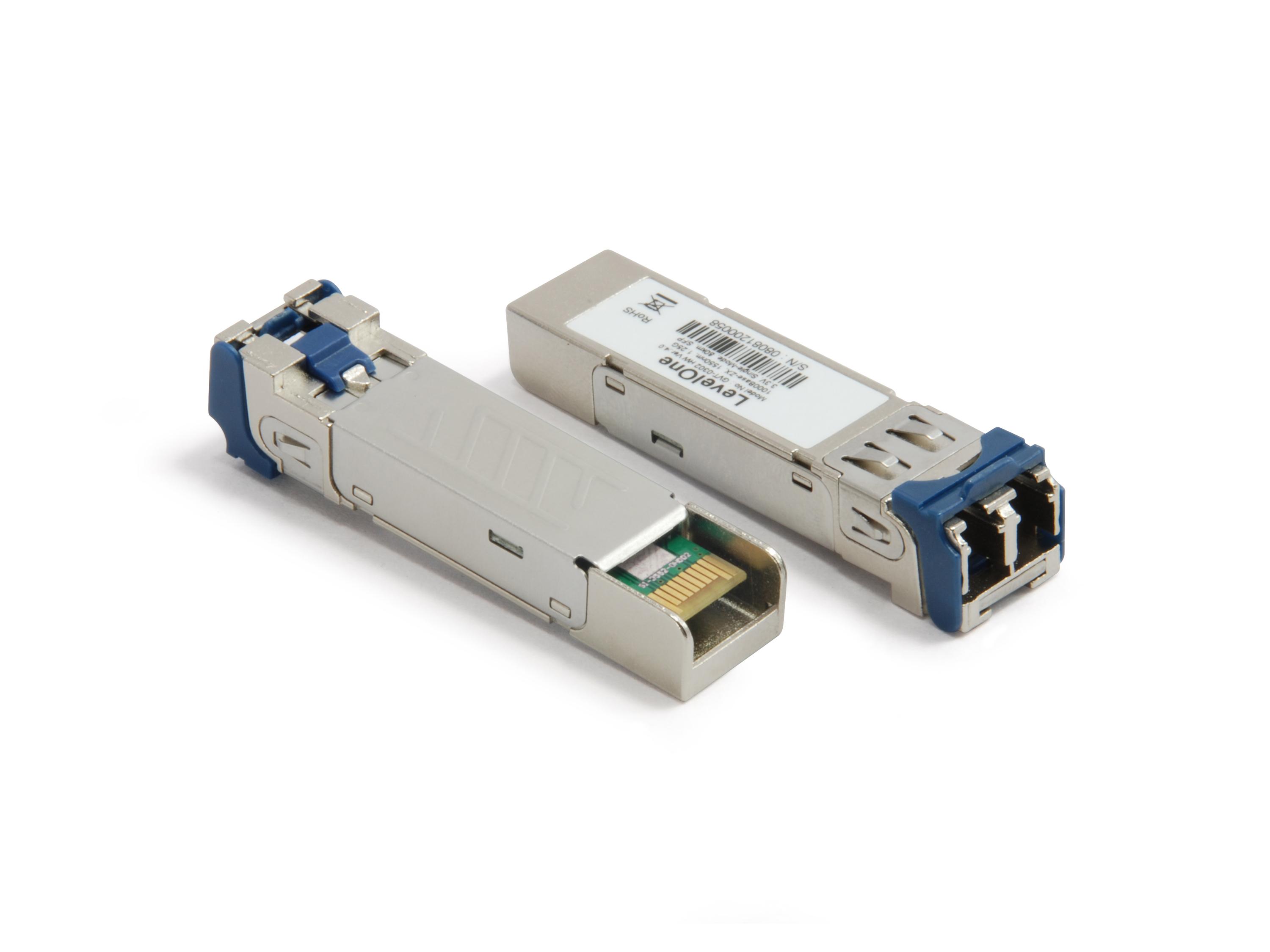 LevelOne GVT-0302 modulo del ricetrasmettitore di rete Fibra ottica 1250 Mbit/s SFP 1550 nm