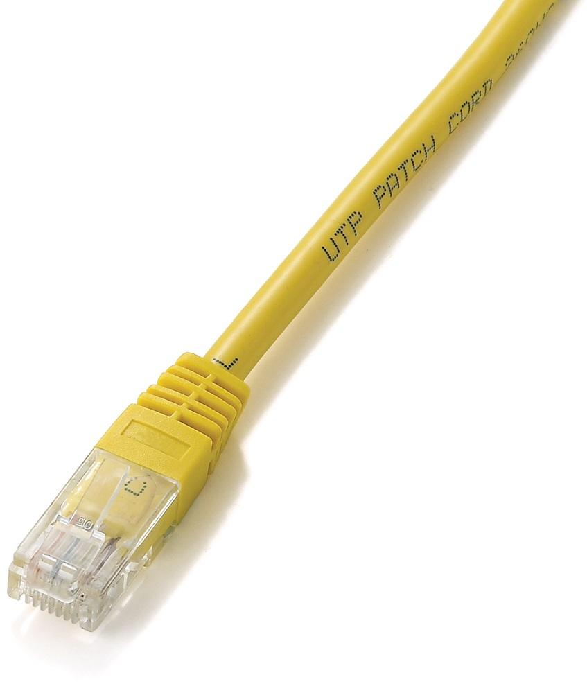 Equip 825464 cavo di rete Giallo 5 m Cat5e U/UTP (UTP)