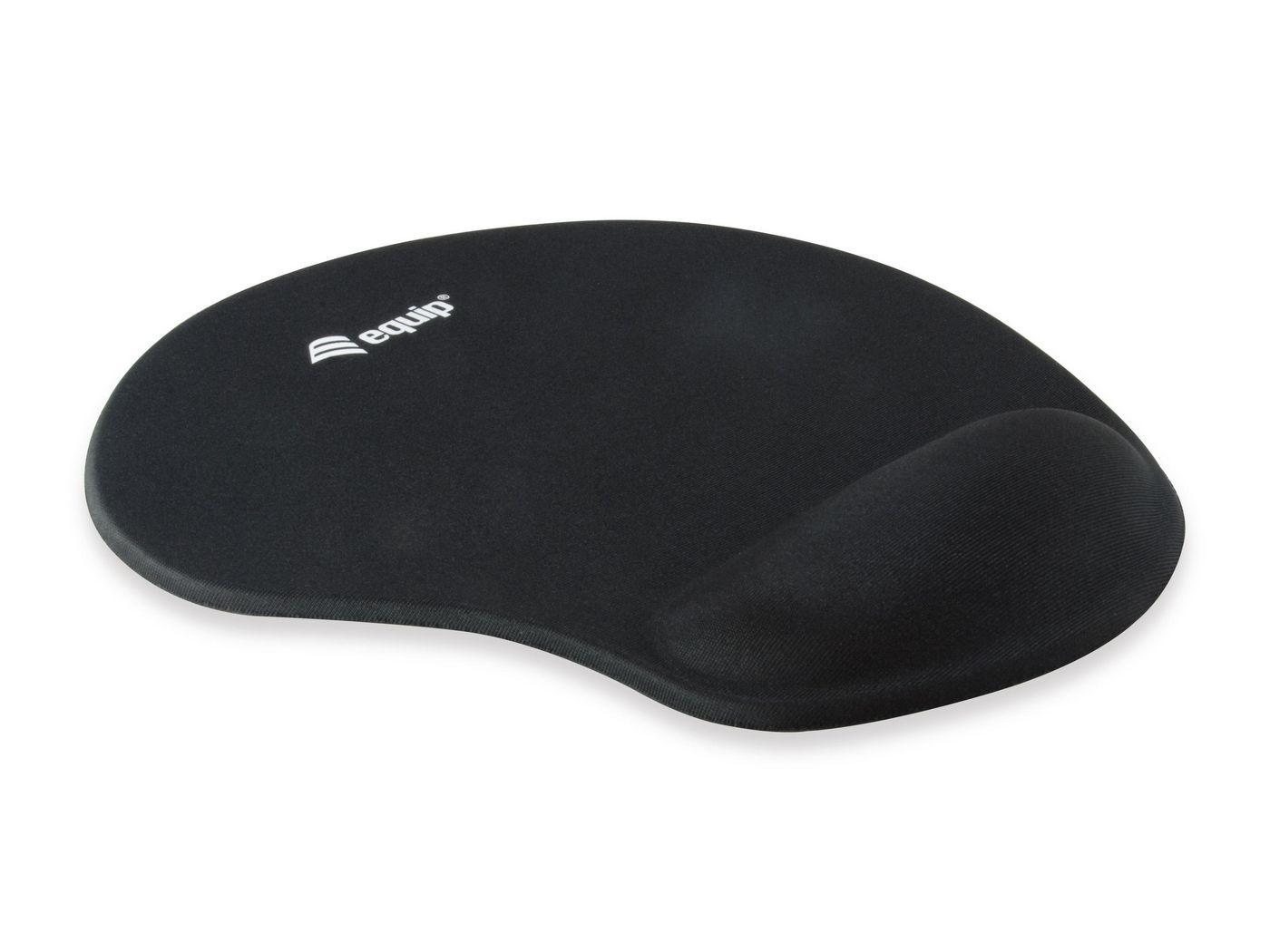 Equip 245014 tappetino per mouse Nero (Gel Mouse Pad - Warranty: 12M)