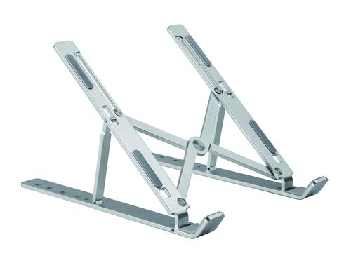 Conceptronic ERGO Foldable Aluminum Laptop Supporto per computer portatile Alluminio 39,6 cm (15.6")