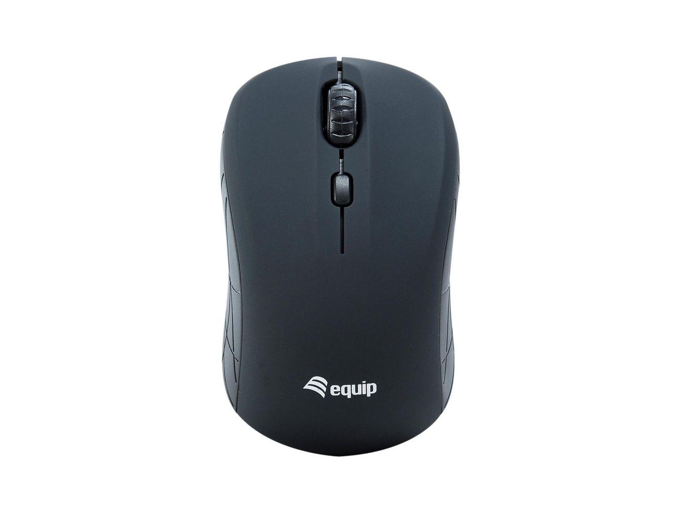 Equip 245108 mouse Viaggio Ambidestro RF Wireless Ottico 1600 DPI