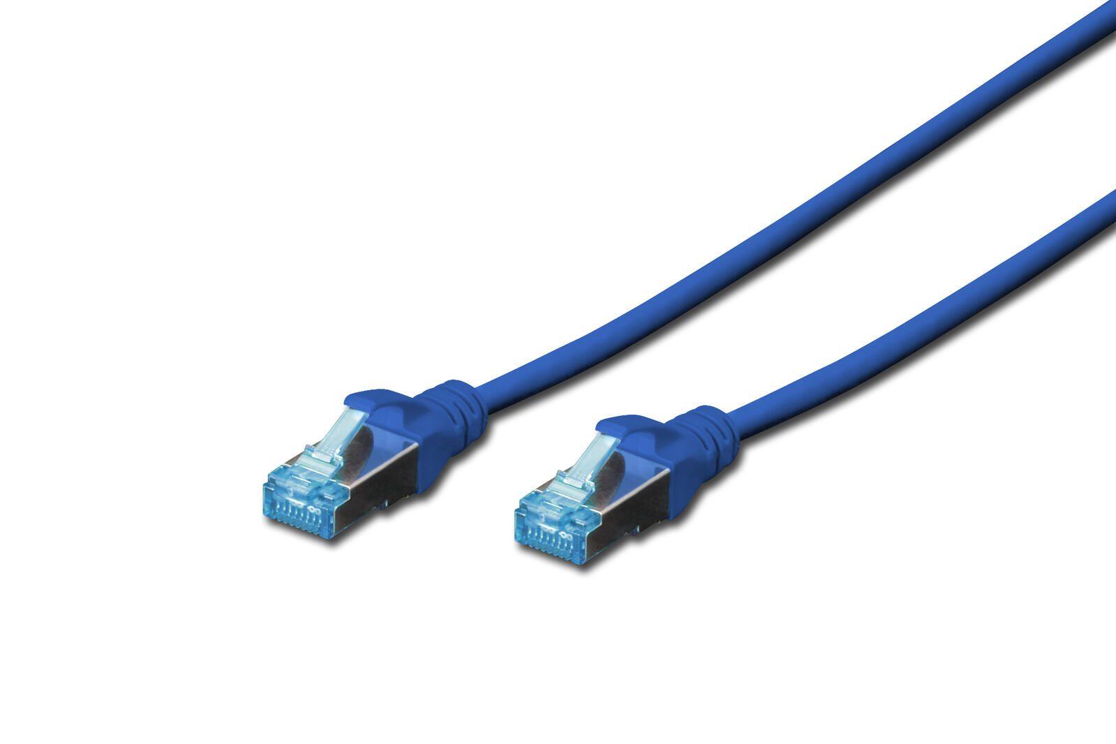 Cavo patch Digito RJ-45 (M) a RJ-45 (M) 1M Copper SF/UTP Cat 5E Blue (DK-1531-010/B)