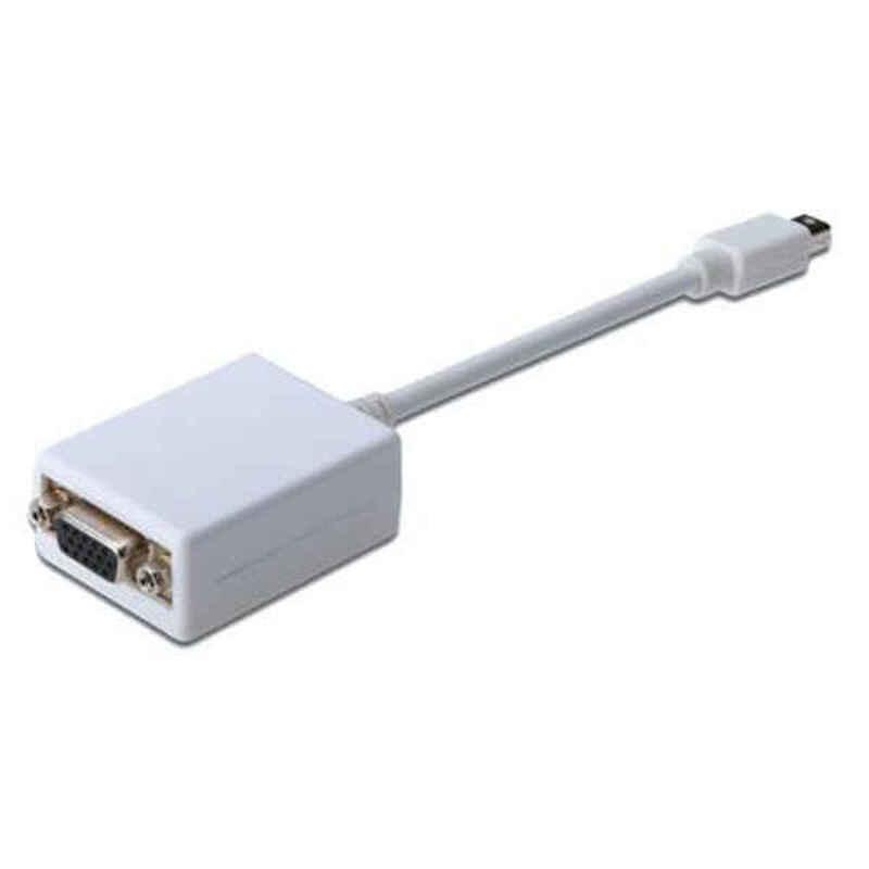 CAVO ADATTATORE DISPLAYPORT MINI DP/MASCHIO - VGA 15 POLI/FEMMINA CM 15