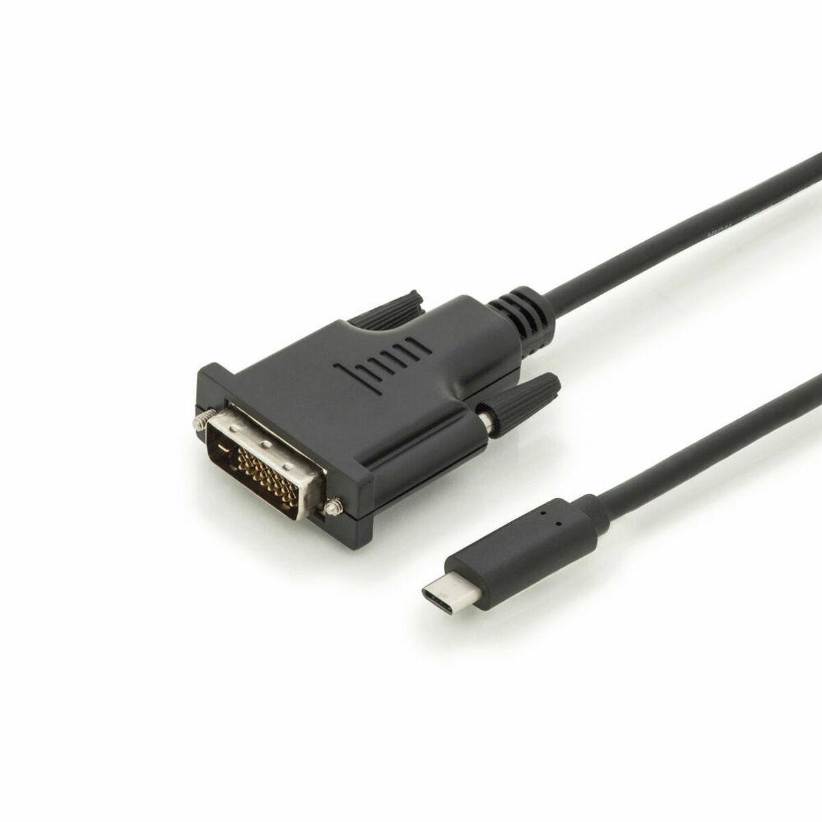 CAVO USB TIPO-C - DVI M/M, 2.0m, 1080p@60Hz