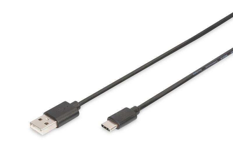 CAVO USB 2.0 TIPO C-A MT 1,80 NERO