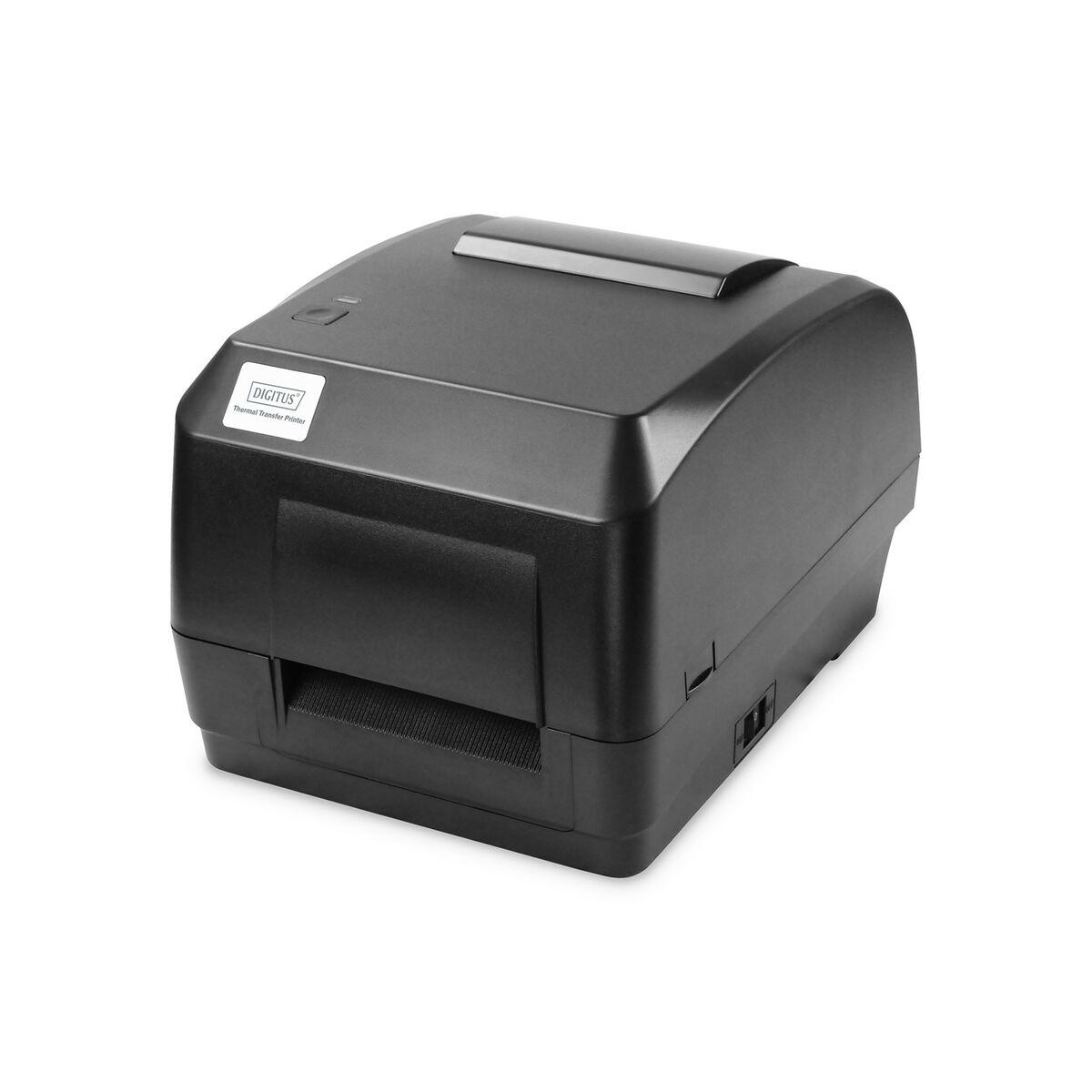 Digitus Label Printer 300dpi (LABLE PRINTER 300DPI THERMAL - DIRECT/TRANSFER USB LAN SERIAL)