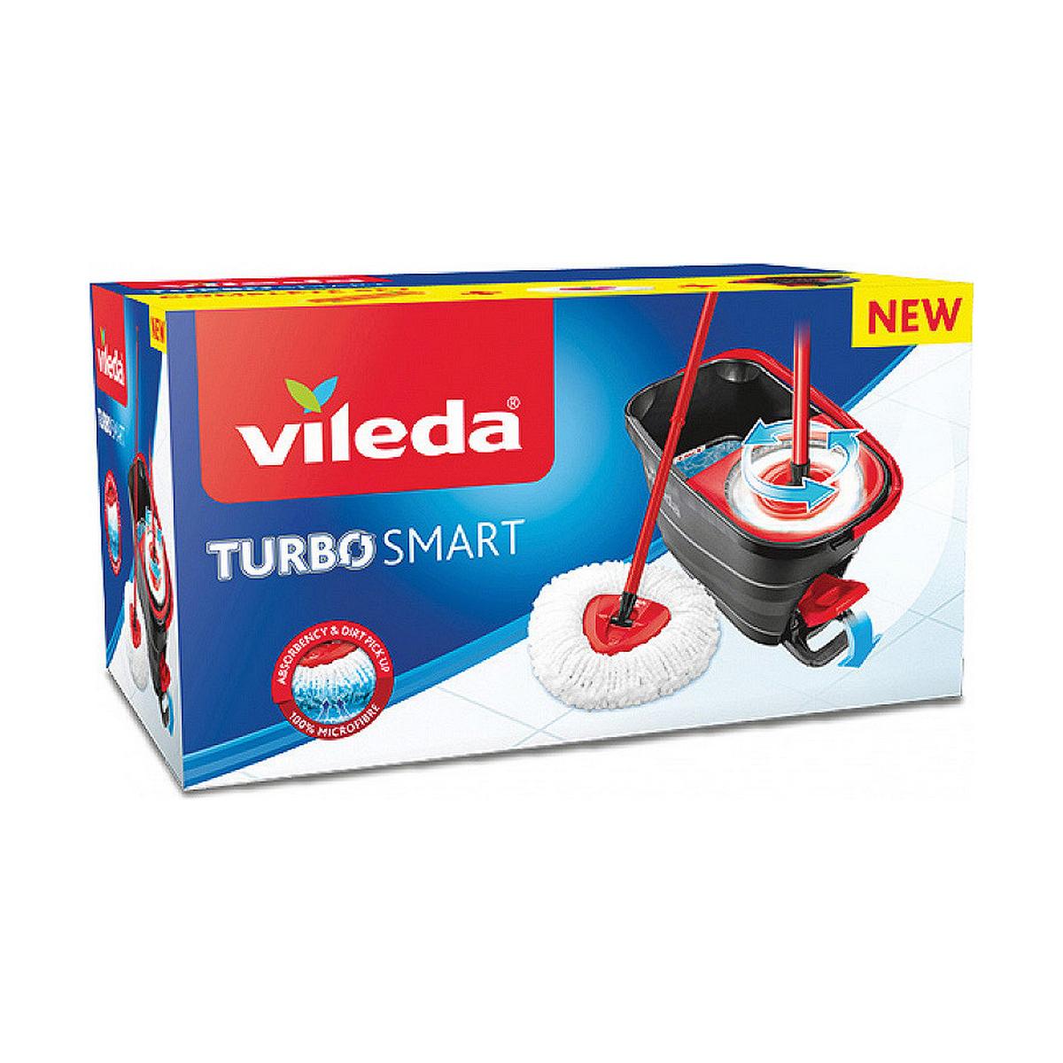 Mop with Bucket Vileda Turbo Smart Da terreno