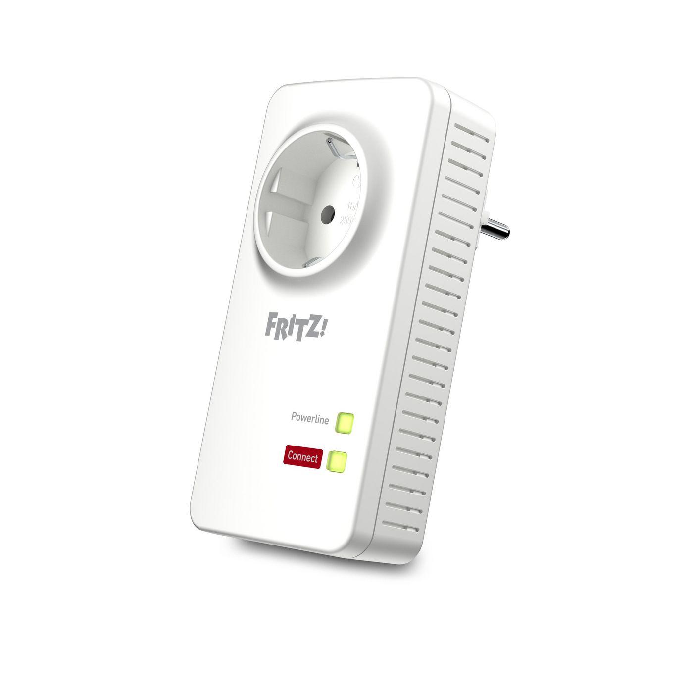 FRITZPowerline 1220 1200 Mbit/s Collegamento ethernet LAN Bianco 1 pz (AVM FRITZPowerline 1220E - powerline)