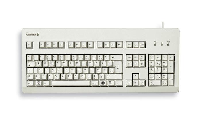 CHERRY G80-3000 tastiera Universale USB QWERTZ Tedesco Grigio