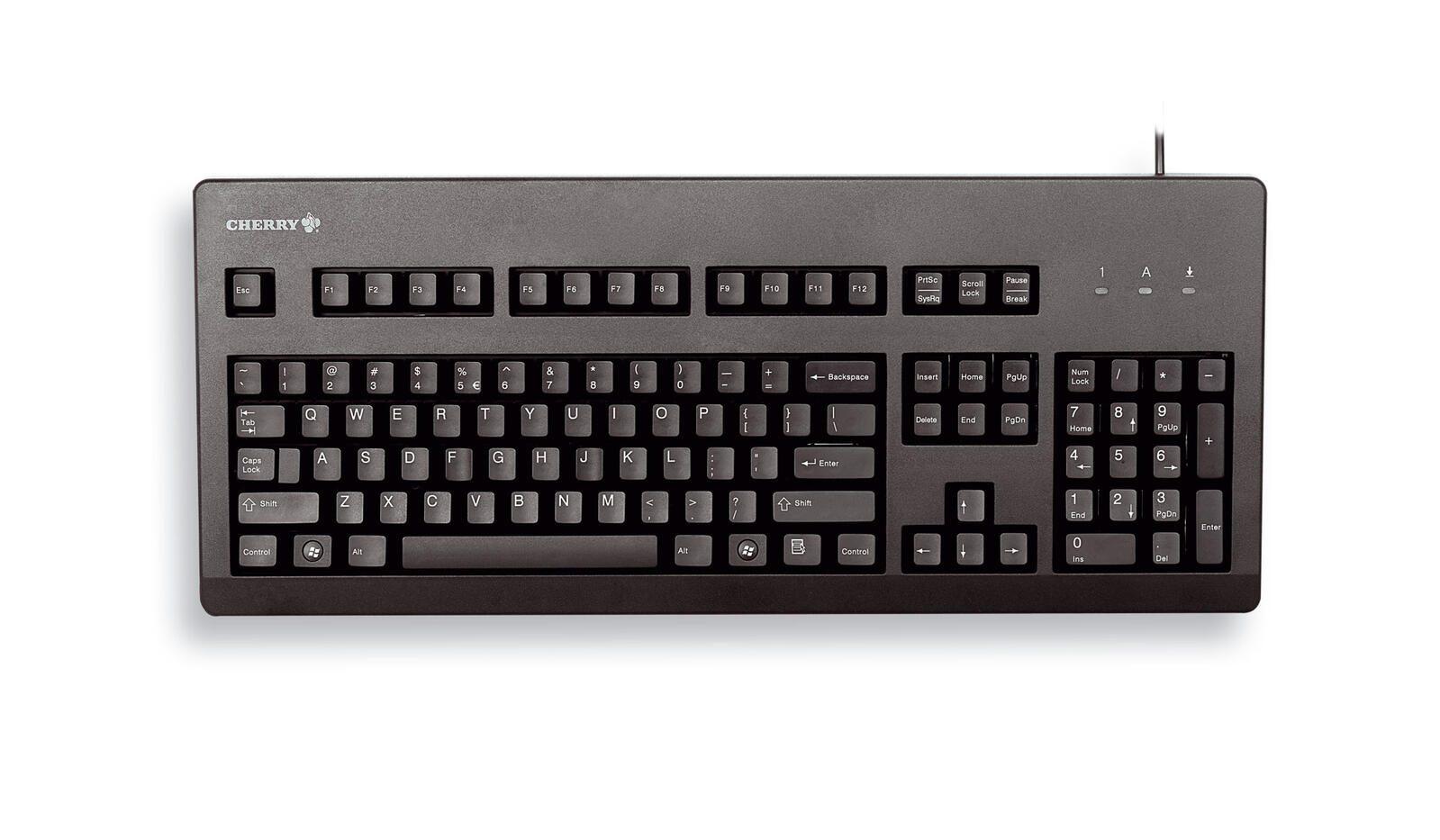 Cherry G80-3000 Wired tastiera (PS/2, USB, Black) - Foto 1 di 1
