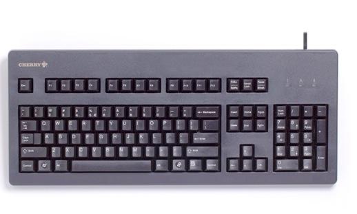 CHERRY G80-3000 tastiera USB PS/2 Nero (CHERRY G80-3000 - MECHANICAL KEYBOARD USB BLACK) - Versione Tedesca