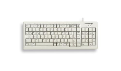 CHERRY XS G84-5200 tastiera USB + PS/2 AZERTY Francese Grigio