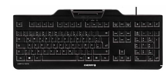 KC 1000 SC - Keyboard - Corded - AZERTY - Black