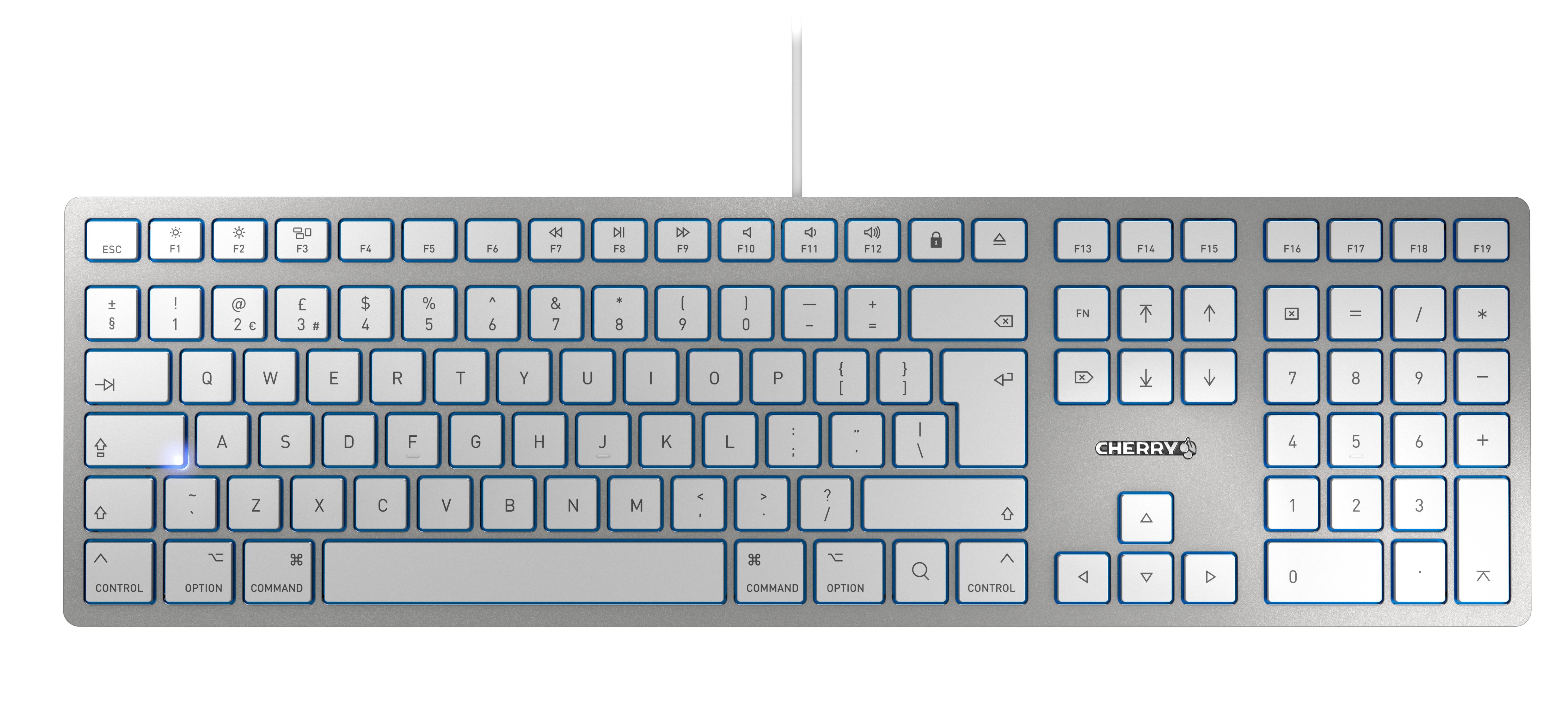 CHERRY KC 6000 SLIM SILVER