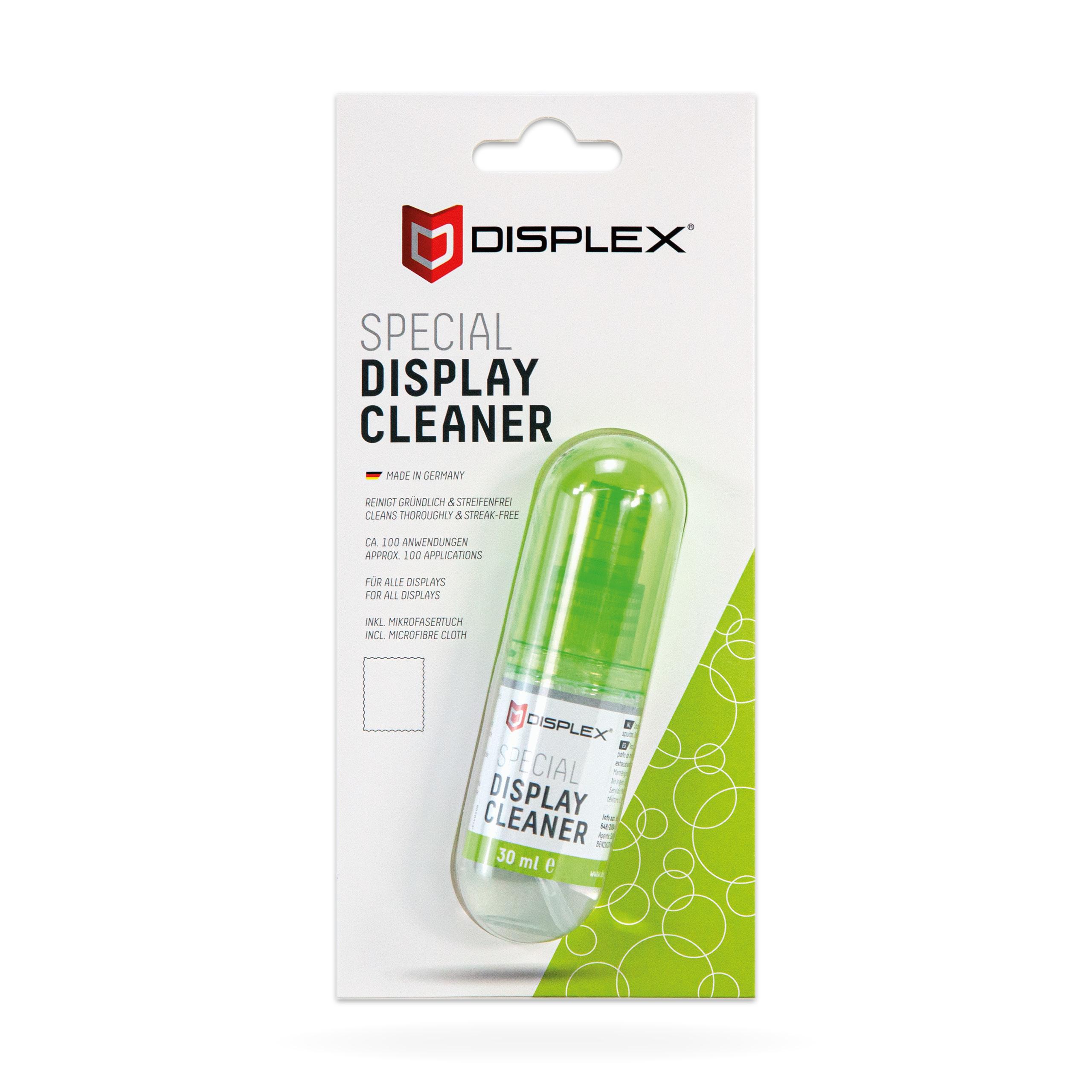 Displex 00190 kit per la pulizia LCD/TFT/Plasma, Telefono cellulare/smartphone, Tablet PC Spruzzo per la pulizia dell'apparecch