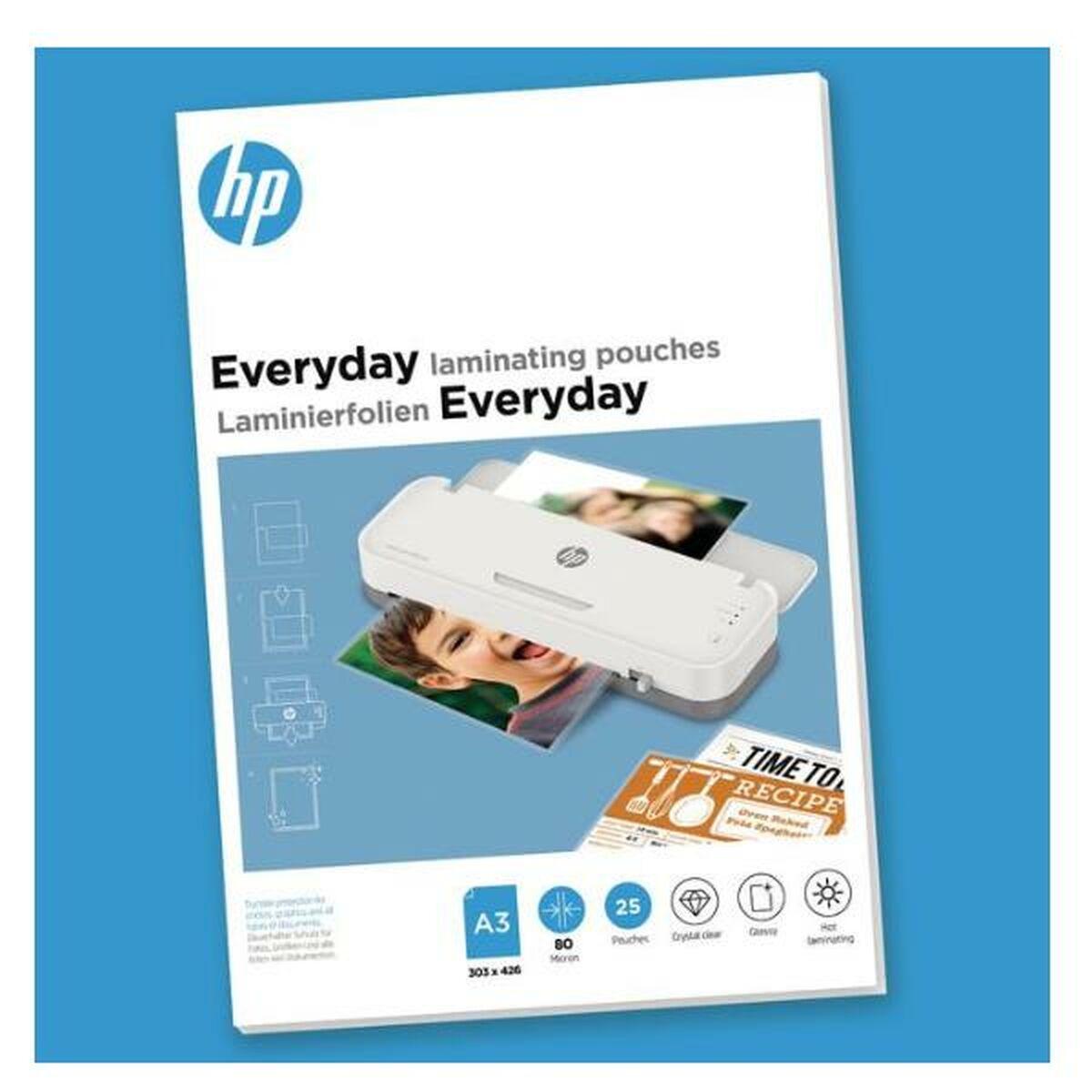 HP Everyday Laminating Pouches A3 80 micron [Pack 25] 9152