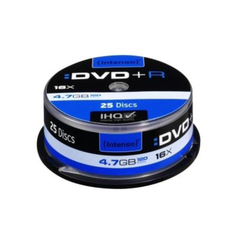 DVD+R Intenso 4,7GB 25pcs Ca