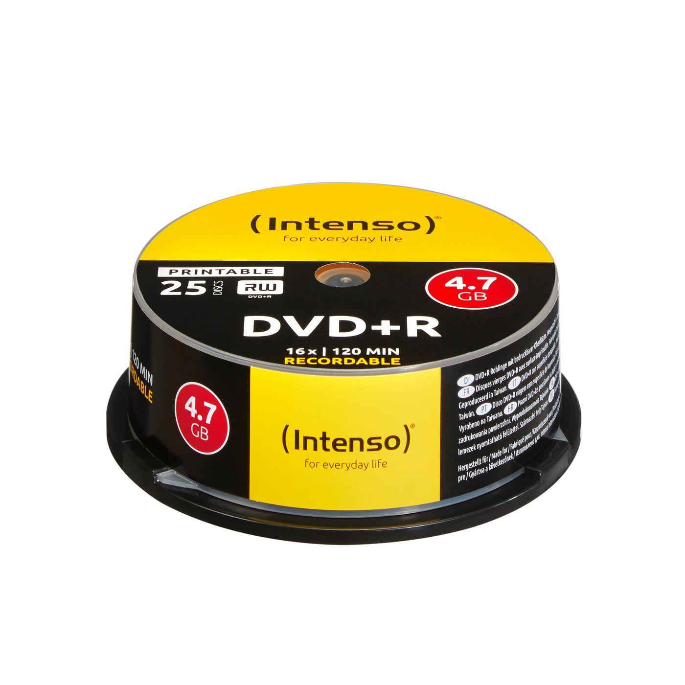 DVD+R 4.7GB, Print, 16x (25)