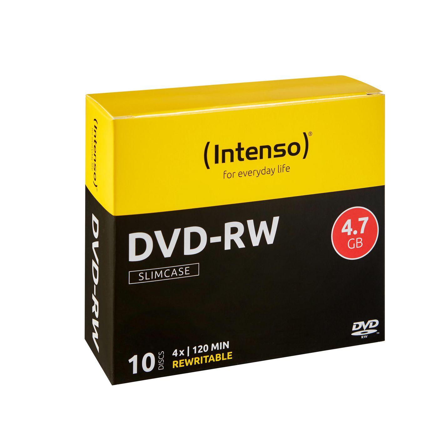 DVD-RW 4.7GB 4X SLIM CASE 10PZ.