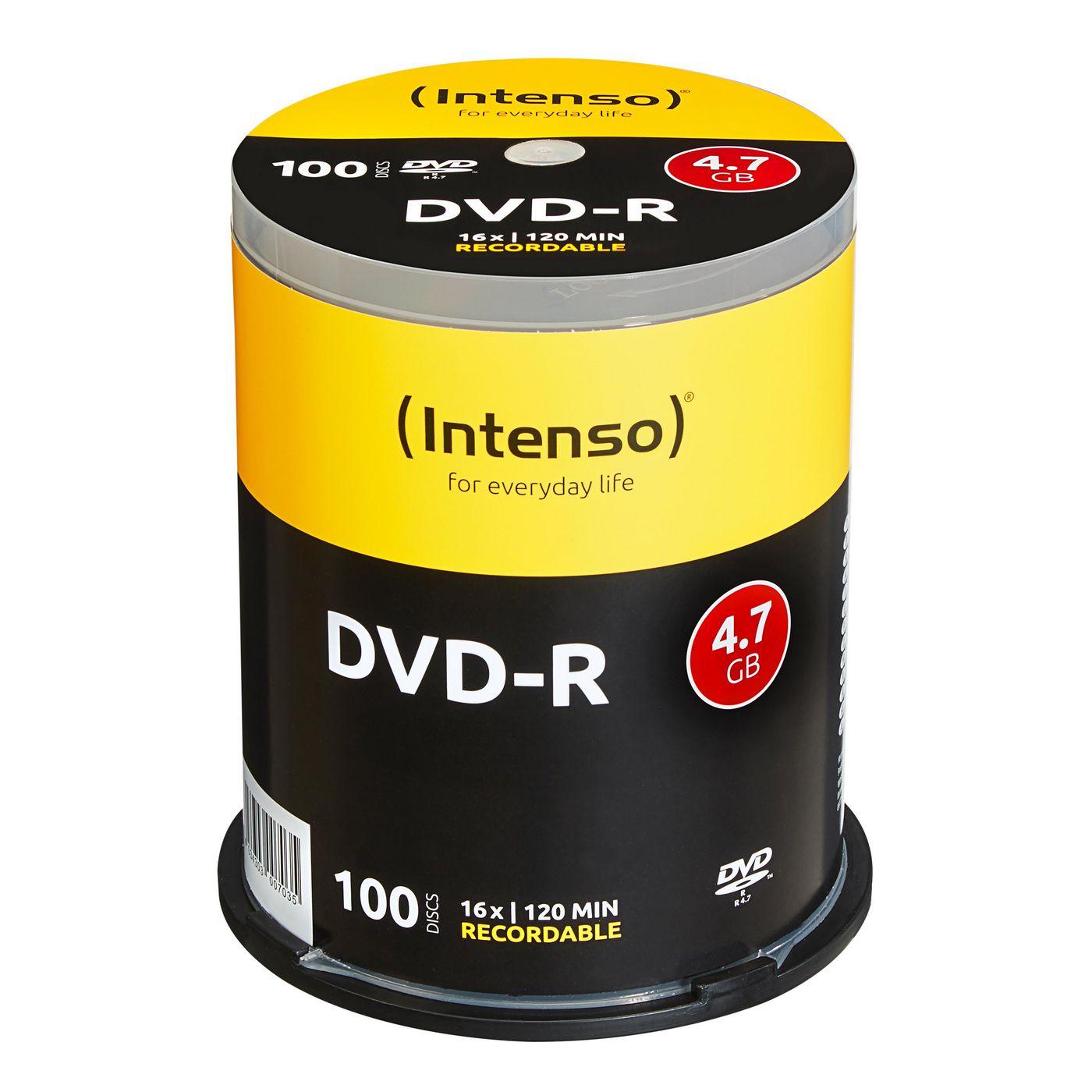 1x100 DVD-R 4,7GB