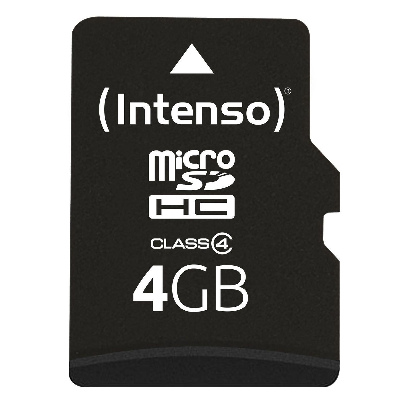 SD MicroSD Card 4GB Intenso i