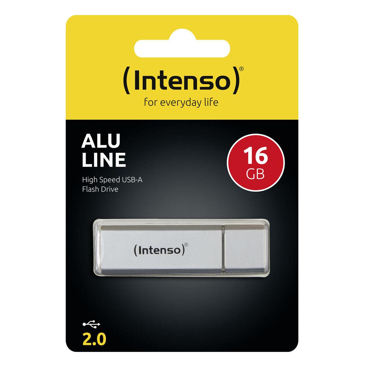 16GB 2.0 ALU Line silver