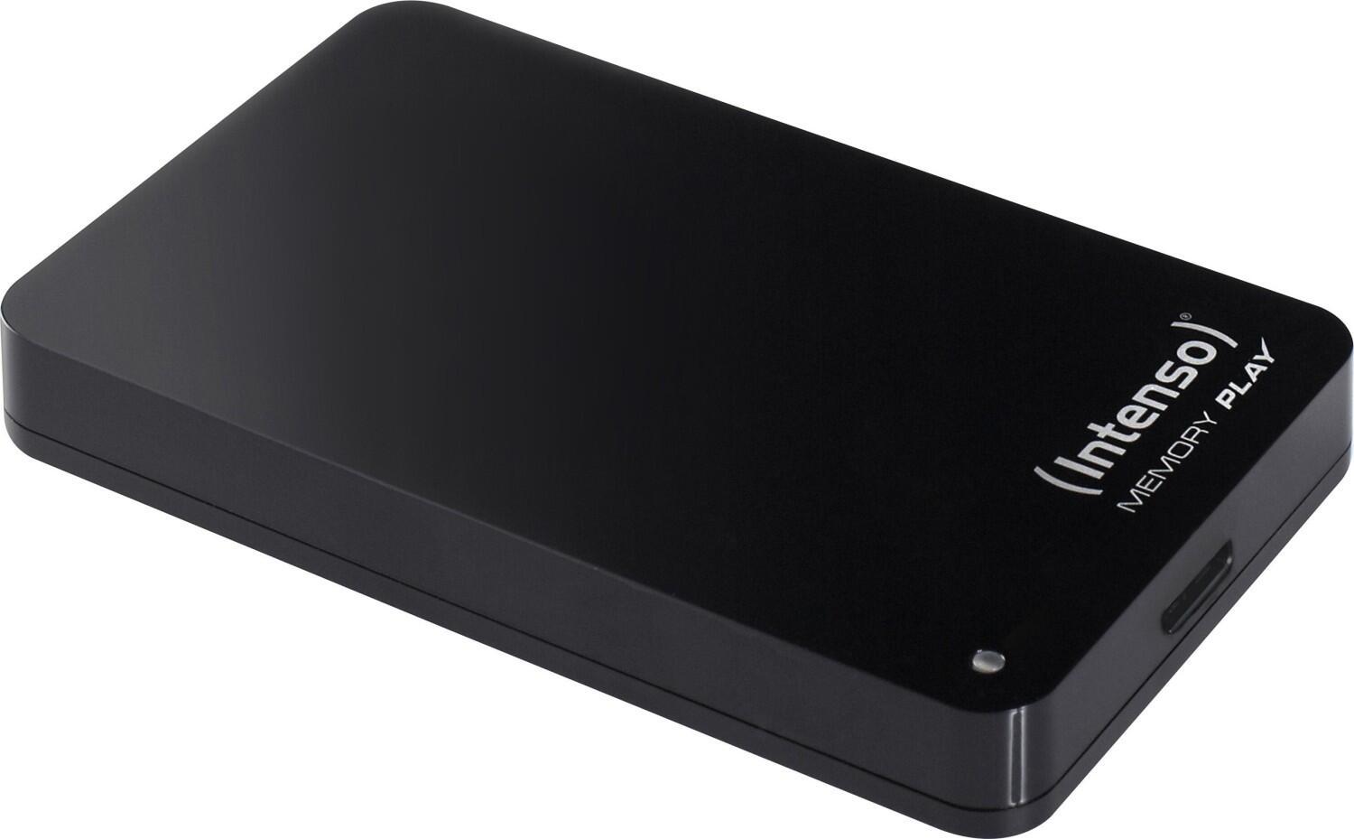 Intenseo Memory Play - 1 TB in nero (2,5, HDD esterno)