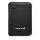 Intego Power Bank XS5000-Black (5000 MAH, 2,1 A-1X USB-A, 1x MicrousB-B, incluso il cavo di ricarica USB-A a USB-C)