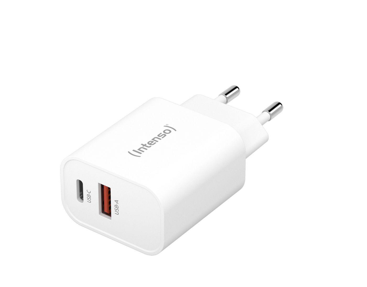 INTENSO ALIMENTATORE FAST 30W 2 ENTRATE USB A + USB C