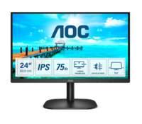 MONITOR AOC LED 23.8" Wide 24B2XH IPS 1920x1080 4ms 250cd/mq 1.0001 Mega Infinity OCR VGA HDMI VESA